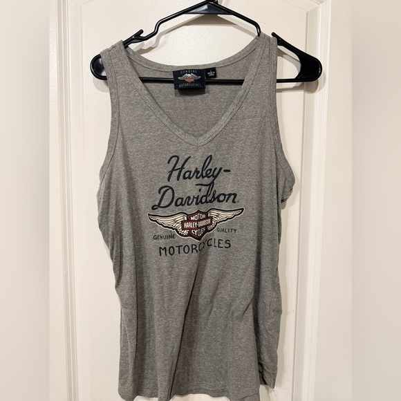 Harley-Davidson Tops - Harley-Davidson Genuine Motor Clothes Gray Tank